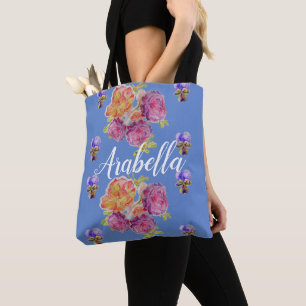 Roses Roses Blumengebäck Blume Geburtstag Girls B Tasche