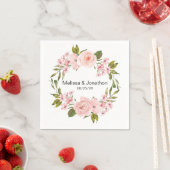 Roses Roses Roses Bloral Romantische Hochzeiten Na Serviette (Beispiel)