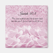Roses Scripting Verse Isaiah Magnet (Vorne)