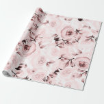 Roses Shabby Chic Glam Elegantes Party Geschenkpapier<br><div class="desc">Sonderverpackungspapier</div>