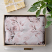 Roses Shabby Chic Glam Elegantes Party Seidenpapier (Geschenk)