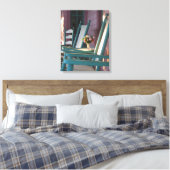 Roses Sunrise - Martha's Vineyard Leinwanddruck (Insitu (Schlafzimmer))