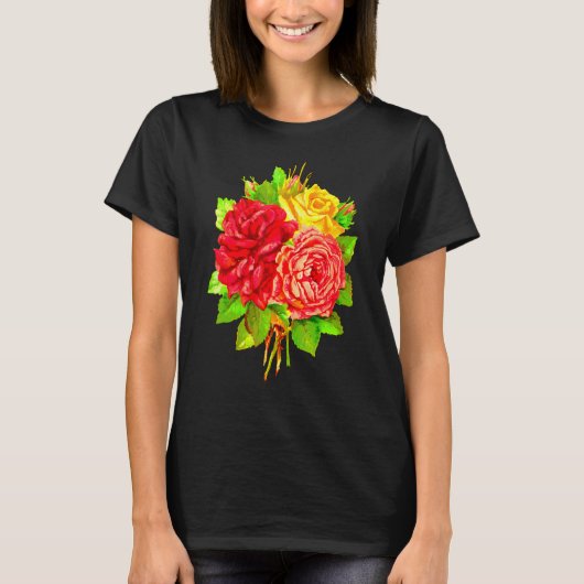 Roses T-Shirt (Vorderseite)