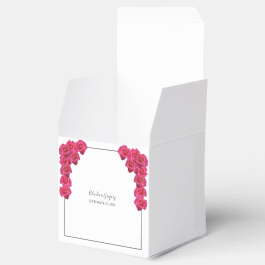 Roses Wedding-Geschenk Geschenkschachtel (Geöffnet)