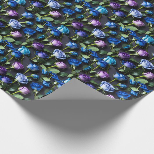 Roses Wrapping paper Geschenkpapier (Ecke)