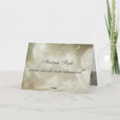 RosesDanke-Karte Dankeskarte (Rückseite)