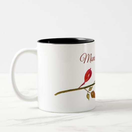 Roseship Herbst Botanische Tasse (Links)
