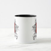 Rosetartan-Schild Tasse (Zentrum)