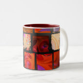 Rosetiles Zweifarbige Tasse (VorderseiteRechts)