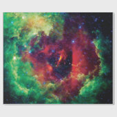 Rosetta Nebula NASA Space Foto Geschenkpapier (Flach)
