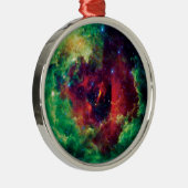 Rosetta Nebula NASA Space Foto Ornament Aus Metall (Rechts)