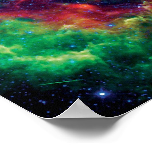 Rosetta Nebula NASA Space Foto Poster (Ecke)