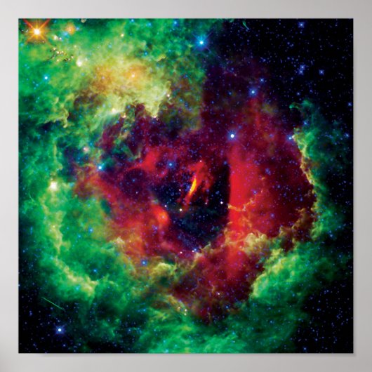 Rosetta Nebula NASA Space Foto Poster (Vorne)
