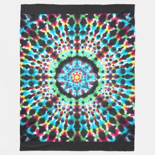 Rosetta Pattern Fleece Blanket (Vorderseite)