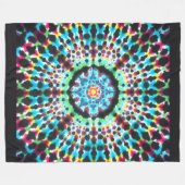 Rosetta Pattern Fleece Blanket (Vorderseite (Horizontal))