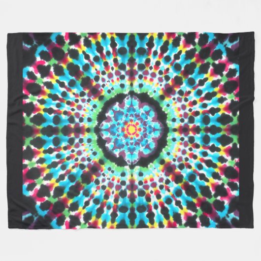Rosetta Pattern Fleece Blanket (Vorderseite (Horizontal))