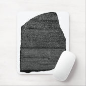 Rosetta Stone Ägyptische Granodiorite Stele Mousepad (Mit Mouse)