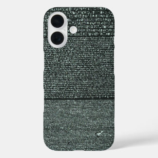 Rosetta Stone Altägyptische Hieroglyphen iPhone 16 Hülle