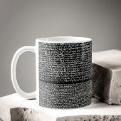 Rosetta Stone: Alte ägyptische Hieroglyph Kaffeetasse