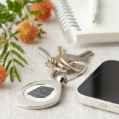 Rosetta Stone: Alte ägyptische Hieroglyph Schlüsselanhänger (Seite)