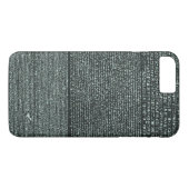 Rosetta Stone Alte ägyptische Hieroglyphen Case-Ma Case-Mate iPhone Hülle (Rückseite (Horizontal))