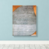 Rosetta Stone, Fort St. Julien, Leinwanddruck (Insitu (Holzboden))