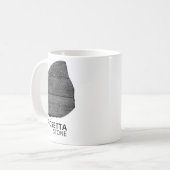 Rosetta Stone: Hieroglyphen Altägypten Sprache Kaffeetasse (Vorderseite Links)