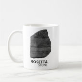 Rosetta Stone: Hieroglyphen Altägypten Sprache Kaffeetasse (Links)