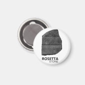 Rosetta Stone: Hieroglyphen Altägypten Sprache Magnet (Vorderseite/Rückseite)