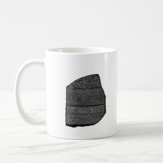 Rosetta Stone Kaffeetasse (Links)