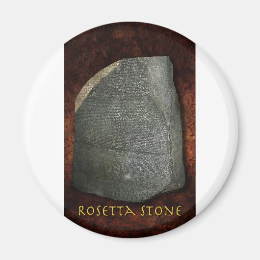 Rosetta Stone Magnet (Vorne)
