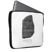 Rosetta Stone pharaoh-Sprachen Dolmetschschlüssel Laptopschutzhülle (Vorne Rechts)