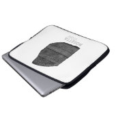 Rosetta Stone pharaoh-Sprachen Dolmetschschlüssel Laptopschutzhülle (Vorne Knopf)