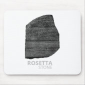 Rosetta Stone pharaoh-Sprachen Dolmetschschlüssel Mousepad (Vorne)