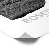 Rosetta Stone pharaoh-Sprachen Dolmetschschlüssel Poster (Ecke)