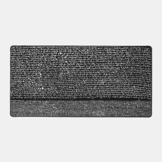 Rosetta Stone Schreibtischunterlage (Vorderseite)