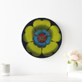 Rosette 6 große wanduhr (Zuhause)