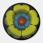 Rosette 6 magnet (Vorne)