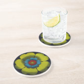 Rosette 6 sandstein untersetzer (Seite)