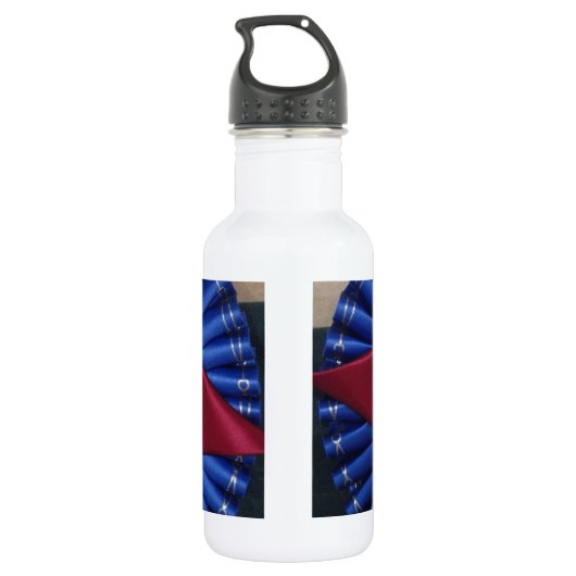 Rosette Edelstahlflasche (Rückseite)