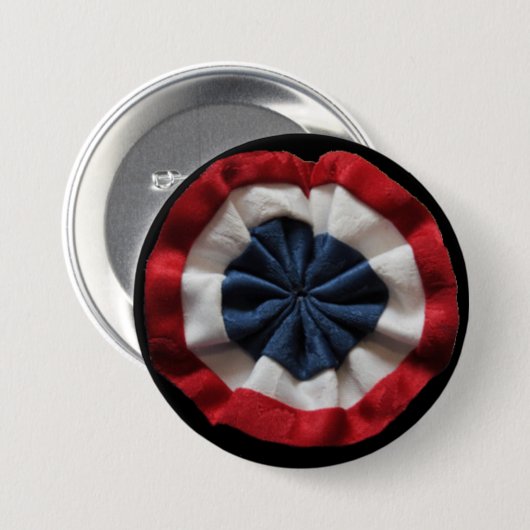 Rosette (Französische Revolution) Button (Vorne & Hinten)