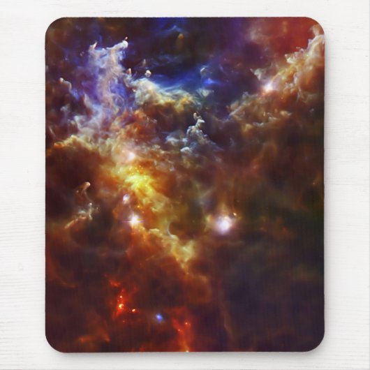 Rosette-Nebel-Kinderzimmer Stellar Mousepad (Vorne)