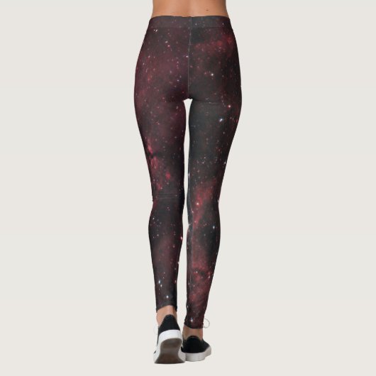 Rosette-Nebelfleck-Leggings Leggings (Rückseite)