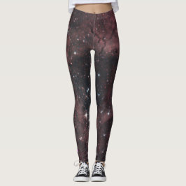 Rosette-Nebelfleck-Leggings Leggings