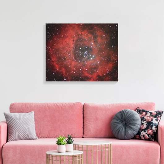 Rosette Nebula #1 Leinwanddruck (Insitu (Wohnzimmer))