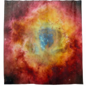 Rosette Nebula Duschvorhang (Vorderseite)