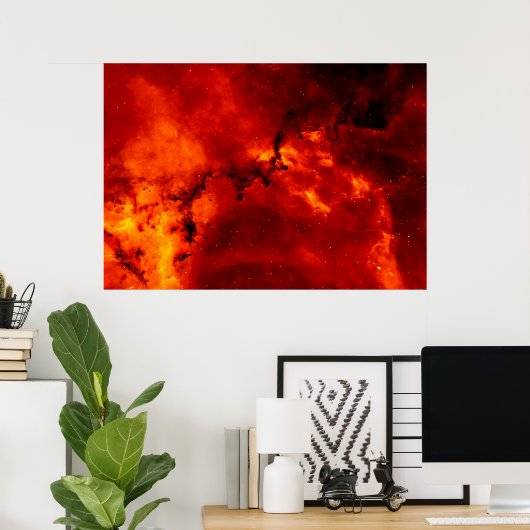 Rosette Nebula Foto Poster (Heimbüro)