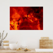 Rosette Nebula Foto Poster (Küche)
