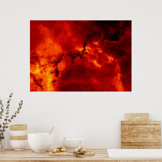 Rosette Nebula Foto Poster (Küche)