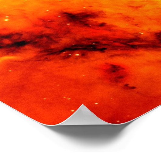 Rosette Nebula Foto Poster (Ecke)